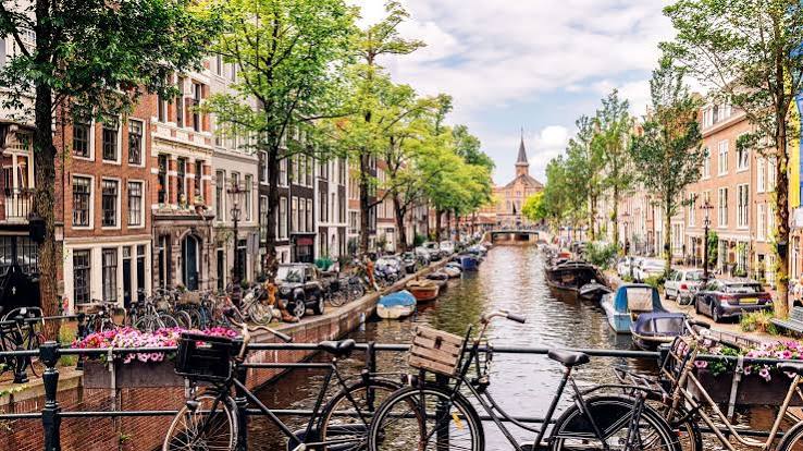Canal-side morning